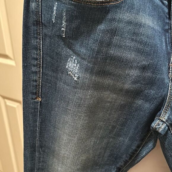 Mavi Alexa Womens Size 27 Jeans Blue Mid Rise Skinny Distressed Medium Wash NWT - Picture 3 of 11